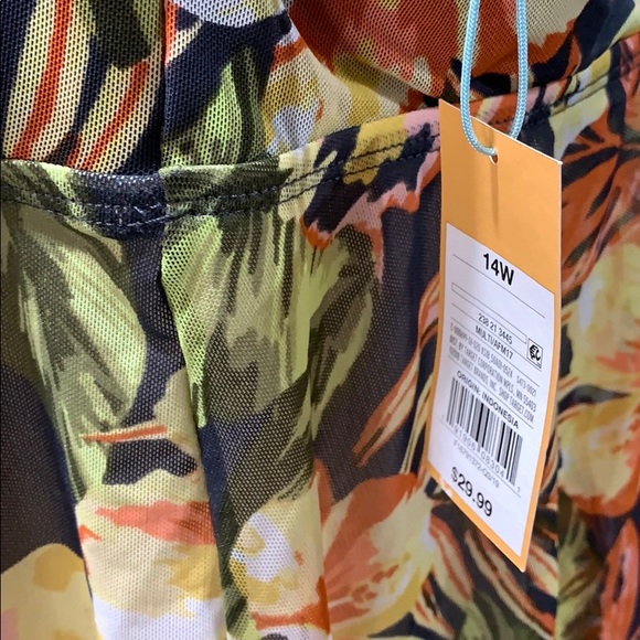 Floral Tankini Top - Picture 11 of 11